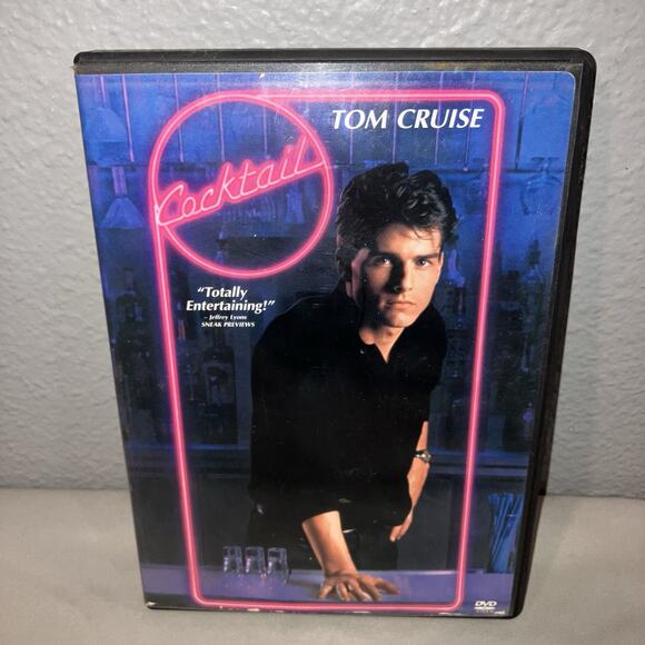 Dvd Case Only Cocktail 1988 Touchstone Pictures Tom Cruise Used Replacement Only - Picture 1 of 3